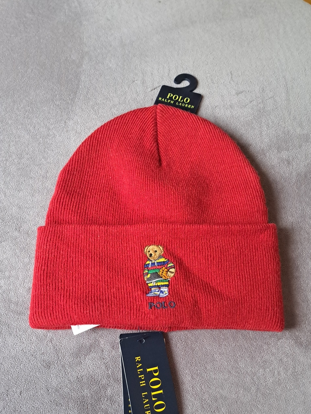 Polo by Ralph Lauren Basketball Bear Knit Beanie